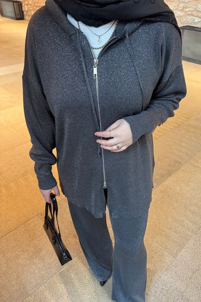 Simli Triko Takım - Görsel 4