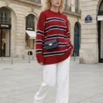 Çizgili Triko Tunik