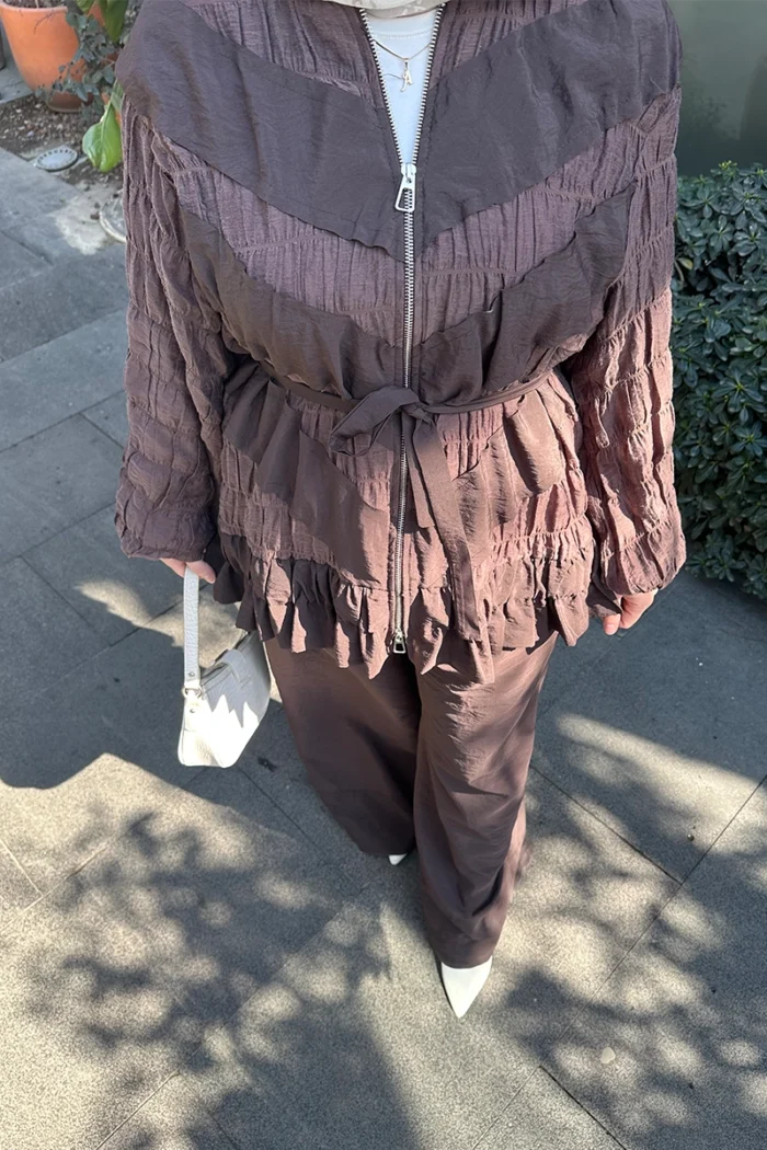 Lori Fırfırlı Takım - Görsel 3